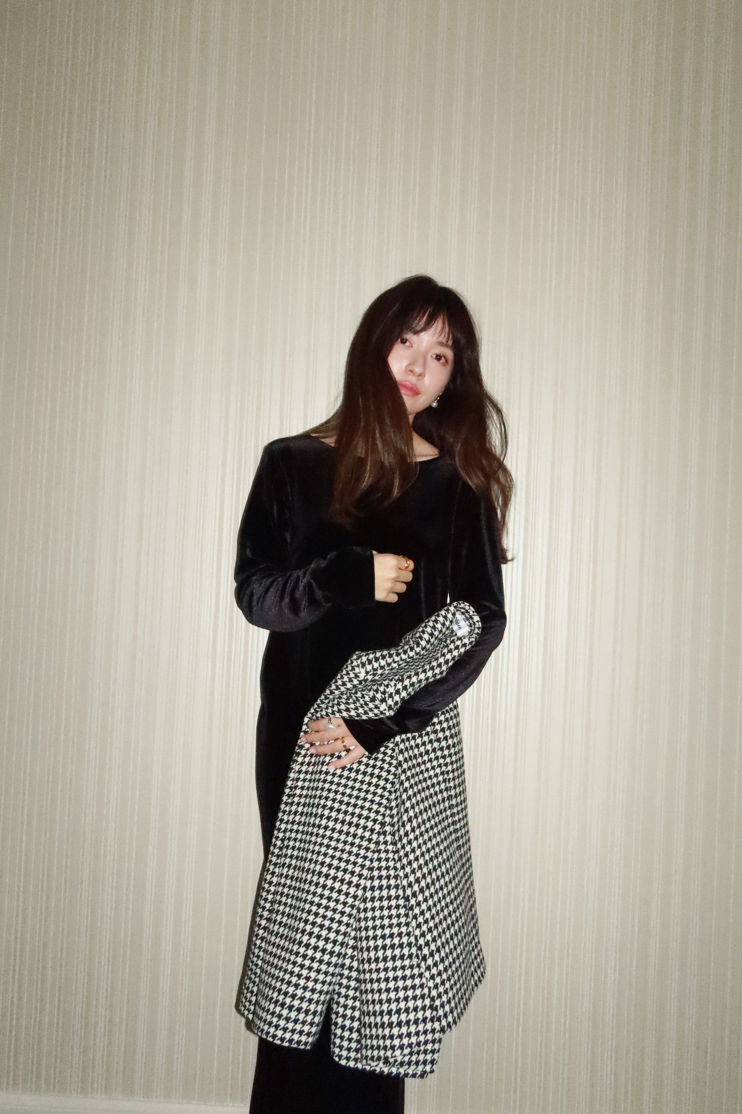 ICON JACKET〈black chidori〉