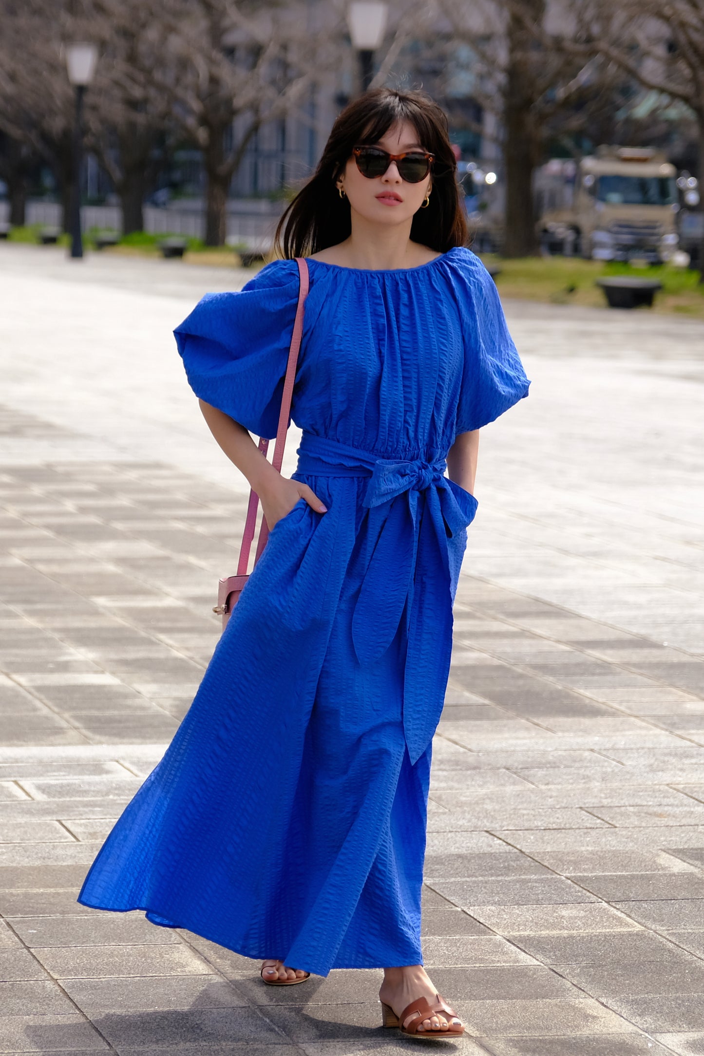 【再入荷】Suzuran Dress 02 Blue