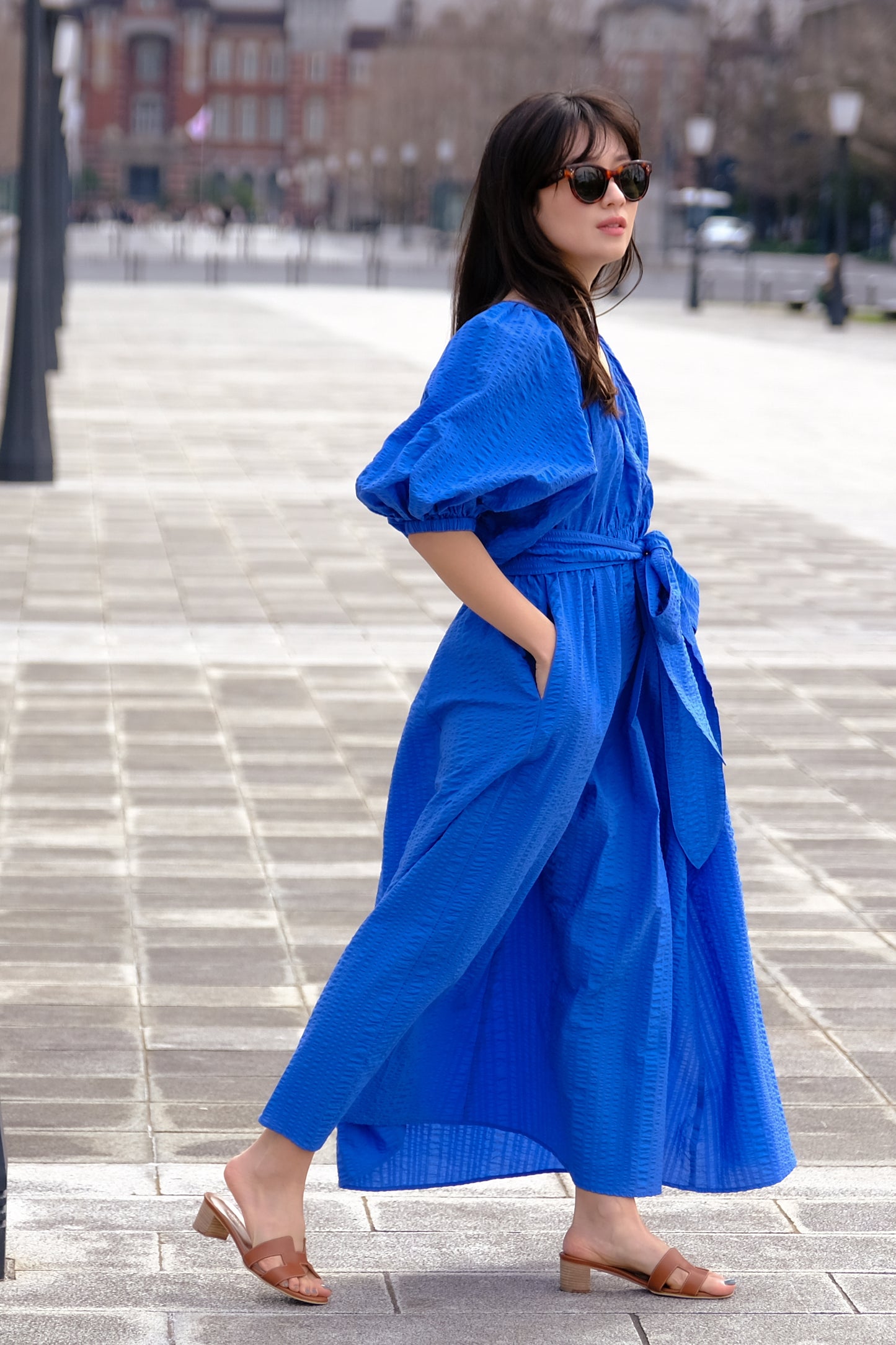 【再入荷】Suzuran Dress 02 Blue