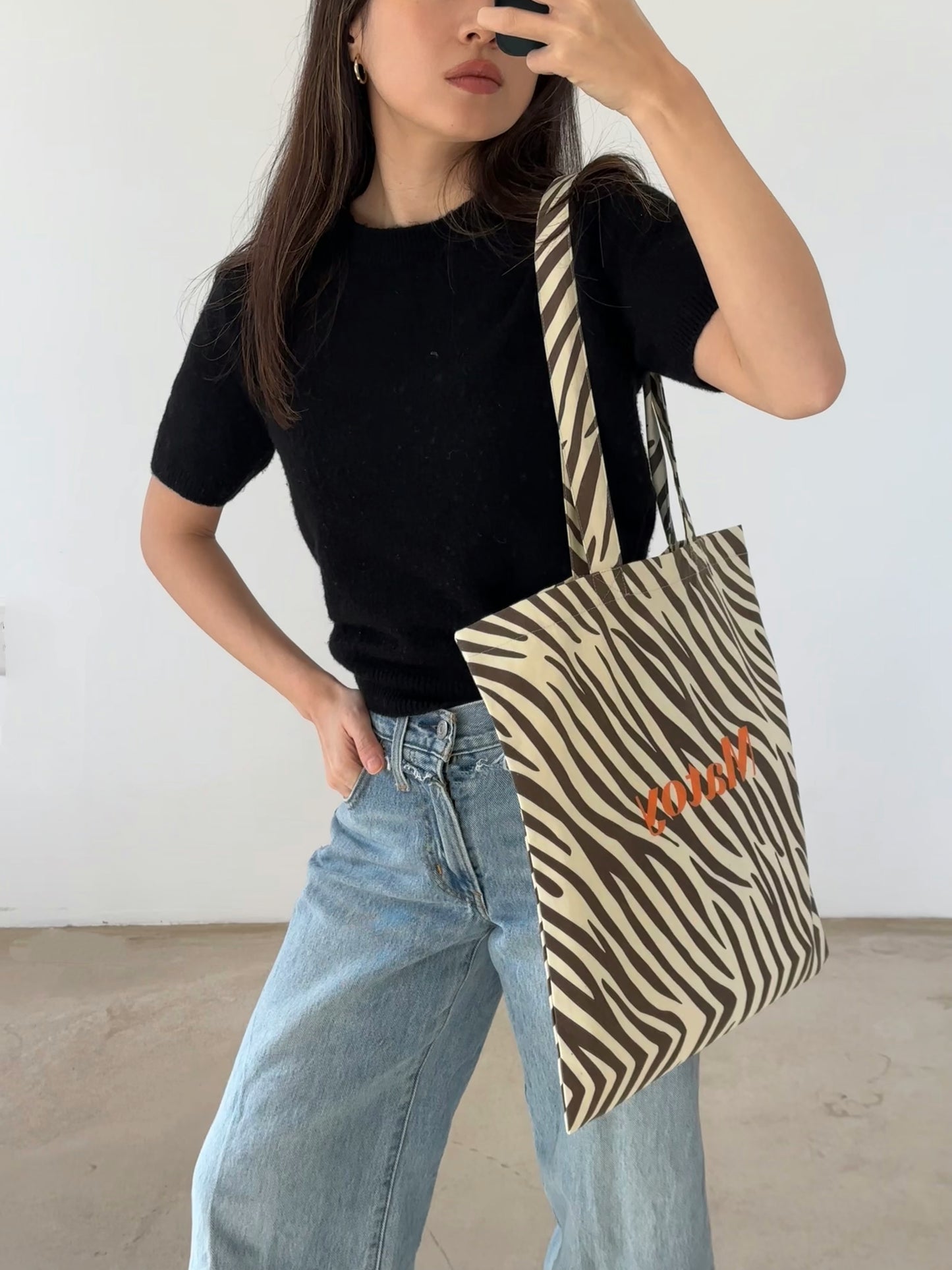 【新作】New Bag 〈zebra〉