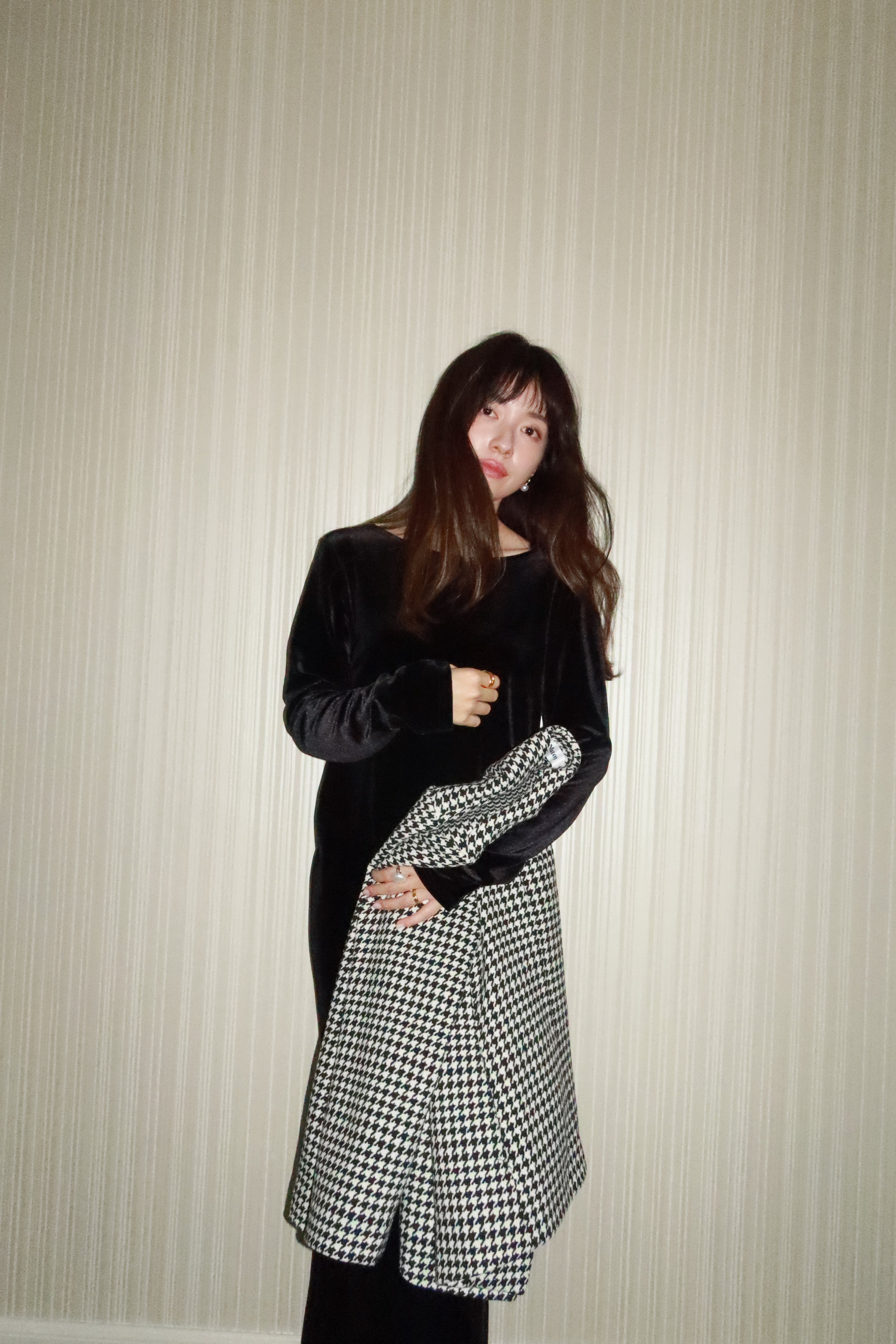 ICON JACKET〈black chidori〉 – Matoy