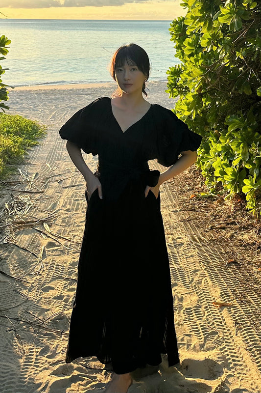 【再入荷】Suzuran Dress 01 Black
