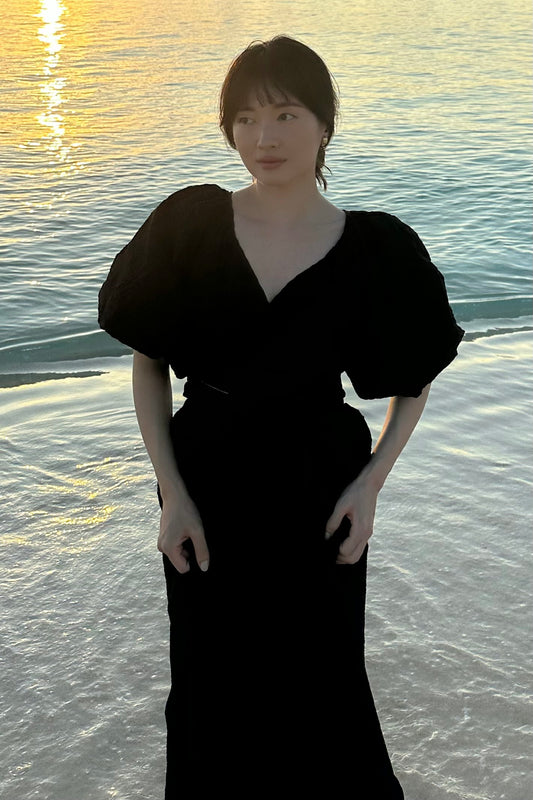 【再入荷】Suzuran Dress 01 Black