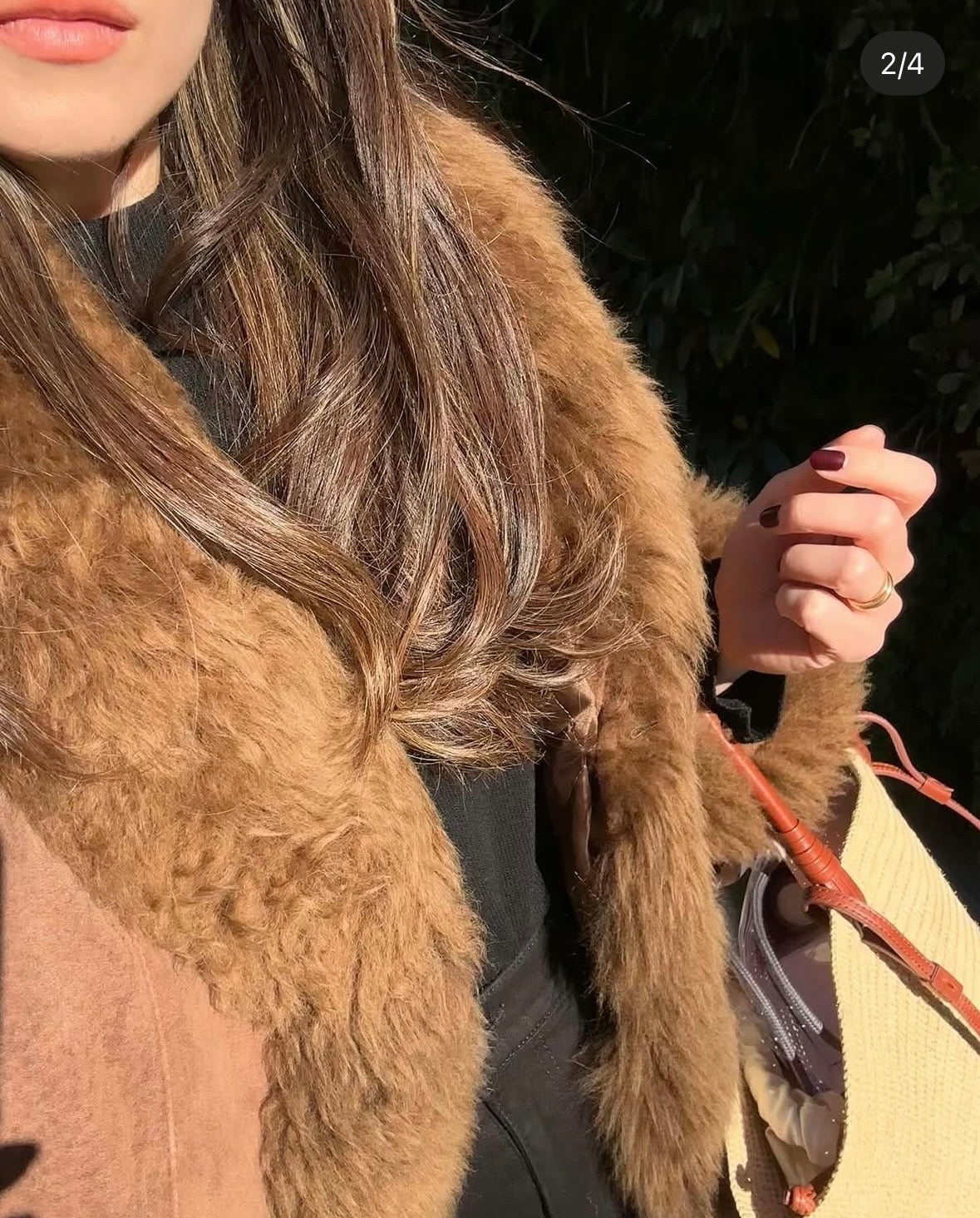 みのり様専用】THETOE Zeil Fur Coat ブラウン 美品♡アレキサンダー 