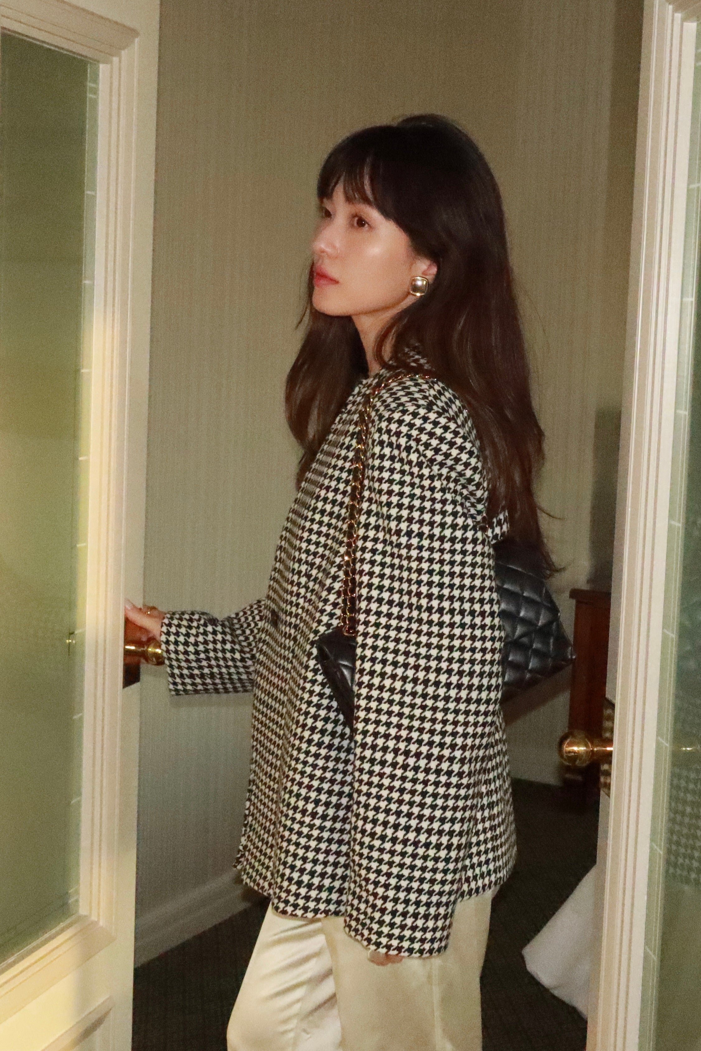 ICON JACKET〈black chidori〉 – Matoy